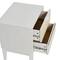 Hello Honey® Crawford 24" Solid Wood Nightstand with Storage Drawers and Cane Detail